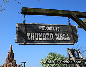 mesa, big thunder mountain, frontierland