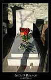 paris photos, existential philosopher's grave, simone de beauvoir
