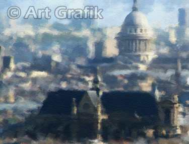 PARIS ROOFTOPS, paris paintings, canvas, limited edition, france