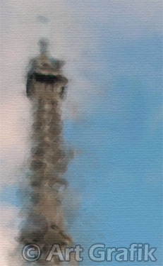 THE IRON GIANT, paris art, canvas, limited edition, signed