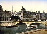 paris photos, Palace of Justice, river seine, paris, france