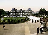 old photos of paris, Luxembourg Palace, jardin, paris