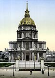 old photos of paris, Dome des Invalides