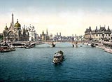 Pavilions of the Nations, river Seine, Paris