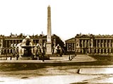 old photos of paris, Place de la Concorde, paris france