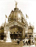 old photos of paris, Central Dome, antique paris photo