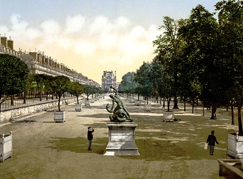 Tuileries Palace, Paris Commune, Louvre, Champs Elysees, Arc de Triumph, , paris