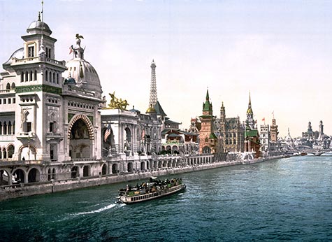 Pavilions of the Nations, bridges, River Seine, , paris