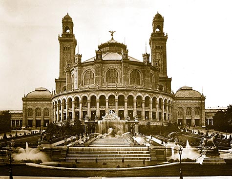 hill of Chaillot, Palais du Trocadéro, 1937, , paris