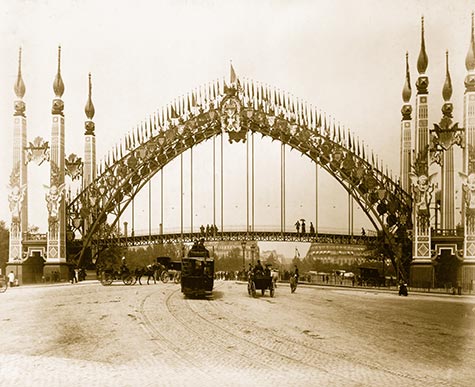 Passerelle de l'Alma, Quay d' Orsay, , paris
