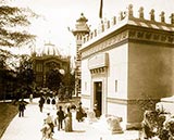 old photos of paris, Pavilion of Ecuador and Chile, paris 1900