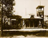 old photos of paris, Pavilion of Paraguay, paris exposition 1900