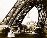 old photos of paris, Pavilion of Brazil, Eiffel Tower base, photos