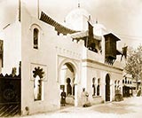 Moroccan café, cairo, paris exhibition 1900, world fair