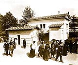 paris photos, old photos of paris, Greek House, paris world fair picture 1900