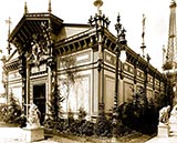 old photos of paris, Paris Pavilion, photograph, paris 1900 world fair