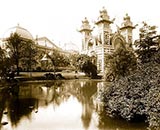 old photos of paris, Pavilion of Bolivia, paris 1900