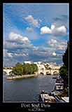 paris photography, pont neuf bridge in the summer
