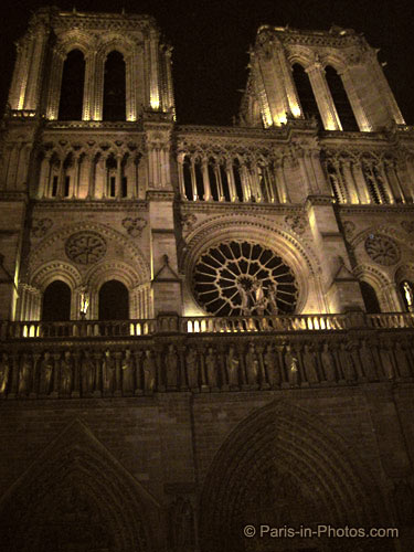 notre dame new years, paris