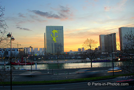 paris sunset